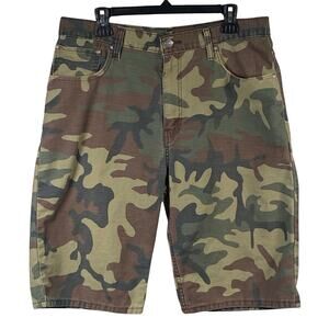 Levi’s 569 Shorts Men’s 34 Camoflauge Loose Fit Gorpcore Outdoor Military